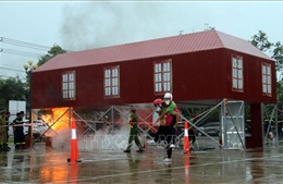 Thi nghiệp vụ chữa cháy và cứu hộ, cứu nạn khu vực Đồng bằng sông Cửu Long