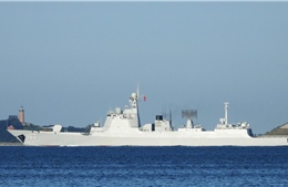 Tàu khu trục Trung Quốc thăm St. Petersburg