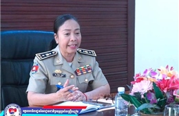 &#39;Bác Trọng&#39; trong trái tim nữ Đại tướng Campuchia Chey Beaupha