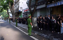 Nỗ lực bảo đảm an ninh, an toàn Lễ Quốc tang Tổng Bí thư Nguyễn Phú Trọng
