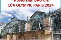 Trung tâm báo chí của Olympic Paris 2024