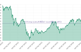 Phiên 6/8, VN-Index tăng hơn 22 điểm   