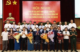 Bắc Ninh công bố các quyết định về công tác cán bộ