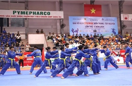 Khai mạc Giải Vô địch Vovinam miền Trung - Tây Nguyên