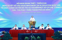 Thủ tướng Phạm Minh Chính: Đà Nẵng cùng cả nước theo kịp, tiến cùng, vươn lên