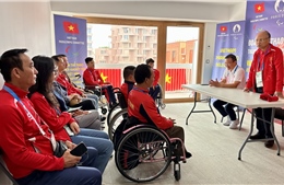 Paralympic 2024: Ấm lòng tình cảm người Việt tại Pháp dành cho VĐV khuyết tật Việt Nam