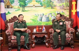 Việt Nam và Lào củng cố quan hệ quốc phòng