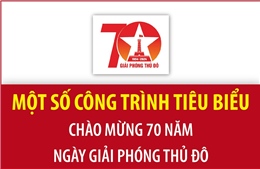 Một số công trình tiêu biểu chào mừng 70 năm Ngày Giải phóng Thủ đô