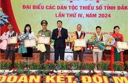 250 đại biểu tham dự Đại hội đại biểu các dân tộc thiểu số tỉnh Đắk Nông