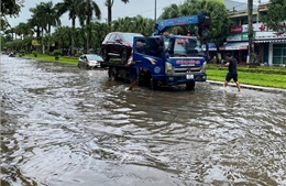 Cảnh báo mưa to, có nơi mưa rất to, gây ngập ở nhiều khu vực tại Quảng Nam