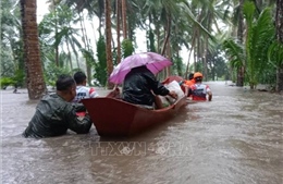 Bão Trami đổ bộ gây ngập lụt các tỉnh miền Bắc Philippines