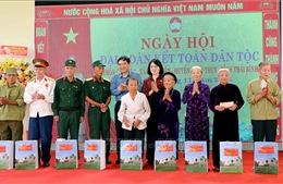 Chủ nhiệm Ủy ban Văn hóa, Giáo dục dự Ngày hội Đại đoàn kết tại Thái Bình