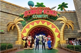 Đắm chìm trong khu giải trí Donkey Kong đầu tiên trên thế giới