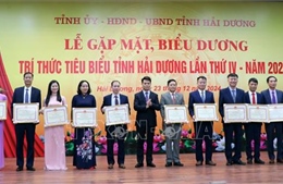 Hải Dương: Tôn vinh, biểu dương 66 trí thức tiêu biểu năm 2024