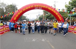 Sôi nổi Ngày chạy chào năm mới 2025 tại Bình Thuận