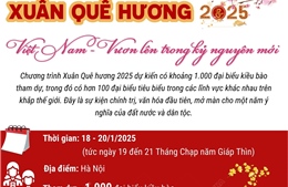 Chương trình Xuân Quê hương 2025: Việt Nam - Vươn lên trong kỷ nguyên mới