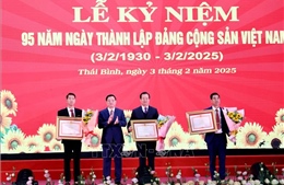  95 năm Ngày thành lập Đảng: Đồng lòng hiện thực hóa khát vọng phát triển