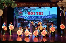Sôi nổi Hội thi Dân ca Quan họ Bắc Ninh Xuân Ất Tỵ 2025