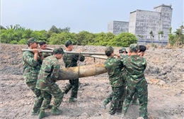 Xử lý an toàn quả bom nặng hơn 200kg