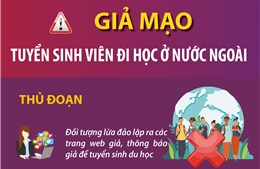 Cảnh báo giả mạo tuyển sinh viên đi du học