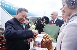 Tổng Bí thư Tô Lâm đến Minsk, bắt đầu thăm cấp Nhà nước tới Belarus