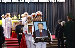 Lễ đưa tang nguyên Chủ tịch nước Trần Đức Lương