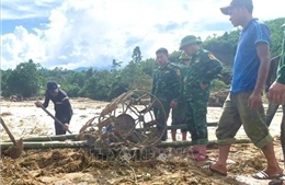 Tập trung hỗ trợ khắc phục hậu quả trận lũ quét tại bản miền núi Nghệ An
