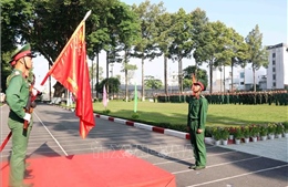 Thiêng liêng lời thề chiến sỹ mới tại thành phố mang tên Bác