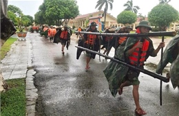 Ảnh hưởng bão số 1: Hàng nghìn hộ dân bị ngập sâu, Quảng Trị khẩn trương sơ tán dân