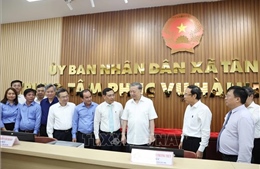 Tổng Bí thư Tô Lâm khảo sát thực tế mô hình tổ chức chính quyền địa phương 2 cấp tại TP Hồ Chí Minh