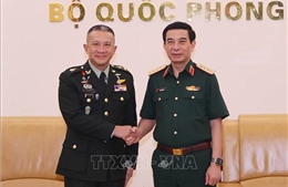 Đại tướng Phan Văn Giang tiếp Tư lệnh Lực lượng Quốc phòng Thái Lan