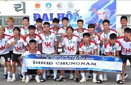 Sôi động Đại hội thể dục thể thao sinh viên Việt Nam tại Hàn Quốc