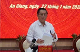 Trưởng Ban Tuyên giáo và Dân vận Trung ương làm việc với Tỉnh ủy An Giang​