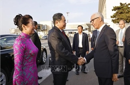 Chủ tịch Quốc hội Trần Thanh Mẫn bắt đầu thăm chính thức Vương quốc Maroc