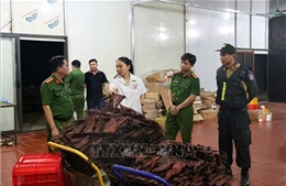 Hàng trăm tấn thịt sấy khô &#39;Đặc sản vùng cao&#39; có nguyên liệu nhập từ Ân Độ