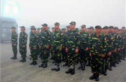 Đón đoàn Quân đội Lào sang tham gia diễu binh, diễu hành dịp Quốc khánh 2/9