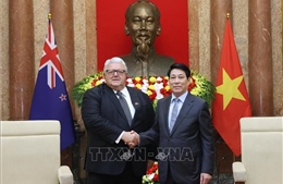 Chủ tịch nước Lương Cường tiếp Chủ tịch Quốc hội New Zealand