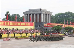 Tổng duyệt A80: Uy nghiêm các khối diễu binh, diễu hành trên Quảng trường Ba Đình
