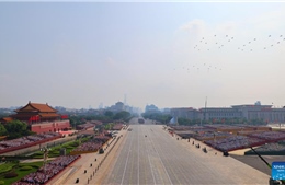 Chủ tịch nước Lương Cường dự Lễ duyệt binh kỷ niệm 80 năm chiến thắng phát xít của nhân dân thế giới