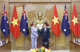 Chủ tịch Quốc hội Trần Thanh Mẫn hội kiến Toàn quyền Australia Sam Mostyn