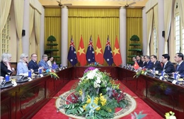 Chủ tịch nước Lương Cường và Toàn quyền Australia Sam Mostyn hội đàm