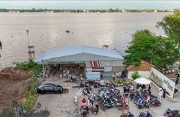 Nguy cơ thất thu hàng chục tỷ đồng do chậm đấu giá bến phà Cồn Khương