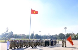 Đội Công binh số 4 sẵn sàng lên đường thực hiện nhiệm vụ gìn giữ hòa bình