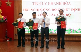 Khánh Hòa: Điều động, bổ nhiệm nhiều cán bộ công chức lãnh đạo, quản lý