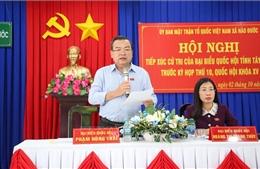 Cử tri Tây Ninh kiến nghị nhiều vấn đề cấp thiết