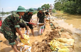 Lực lượng vũ trang đóng vai trò chủ lực trong khắc phục thiên tai và hỗ trợ người dân Bắc Ninh