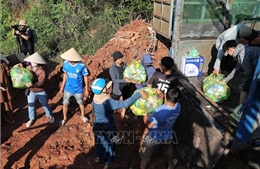 Bắc Ninh: Dồn sức cứu trợ những người dân bị ngập lụt, chia cắt, cô lập trong nước lũ