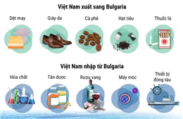 Thương mại song phương Việt Nam - Bulgaria
