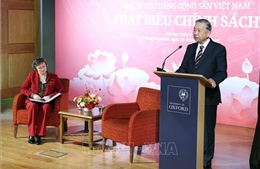 Tổng Bí thư Tô Lâm phát biểu chính sách tại Đại học Oxford (Vương quốc Anh)