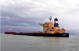 Nỗ lực ứng cứu tàu hàng mắc cạn tại vùng biển Dung Quất